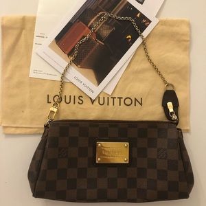 100% Authentic EUC Louis Vuitton Eva Damier